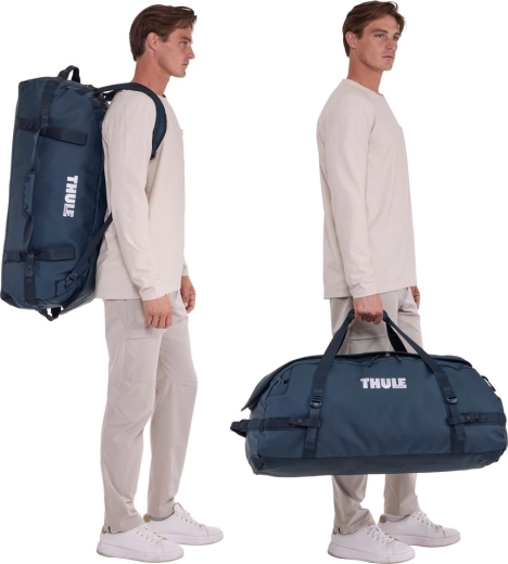Bolsa y mochila en una