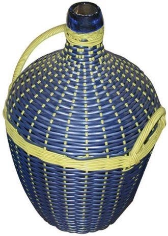 Damajuana trenzada 10 l – mix de colores