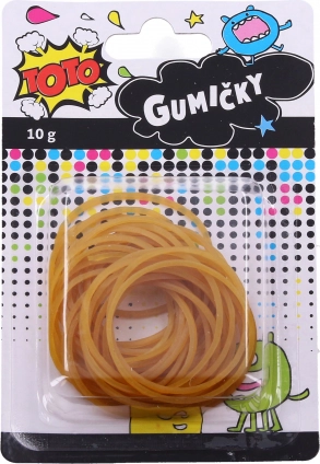Gomas elásticas de oficina 10 g