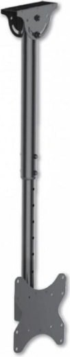 Soporte de techo para LCD/LED 23-42 pulgadas 50 kg ajustable, negro