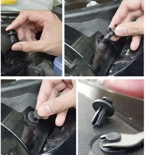 Grapas universales de PP para coche