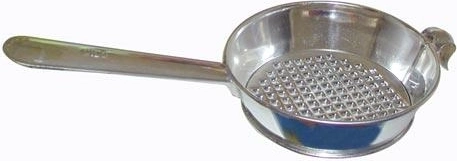 Colador para arroz de hígado 14 cm, chapa estañada