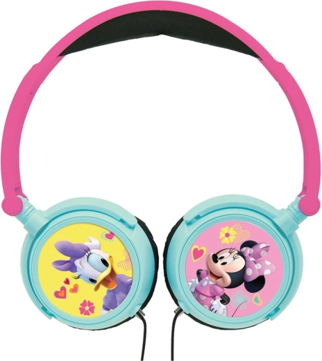 Auriculares infantiles plegables con cable MINNIE