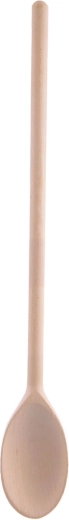 Cuchara de cocina de madera para gastronomía, ovalada, 60 cm
