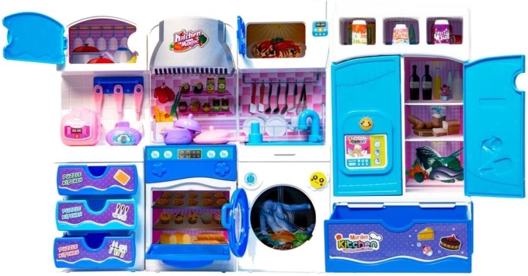 Cocina modular de 4 partes