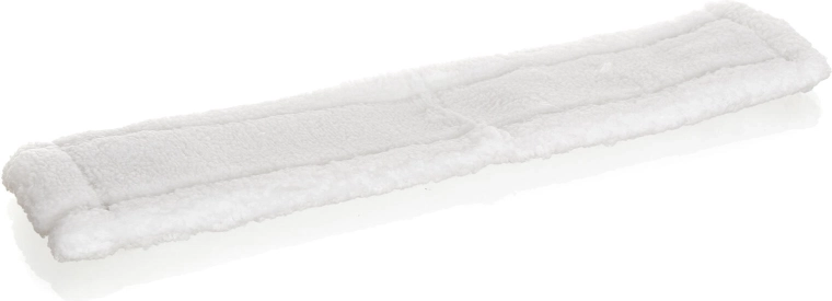 Funda de recambio de microfibra para limpiacristales 33 × 8 cm – blanca