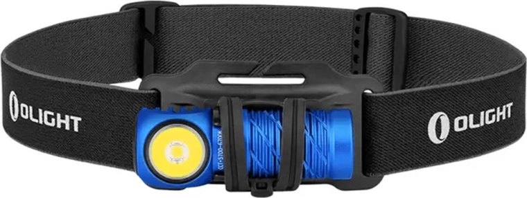 Linterna frontal y linterna de bolsillo OLIGHT Perun 2 Mini Blue CW, recargable