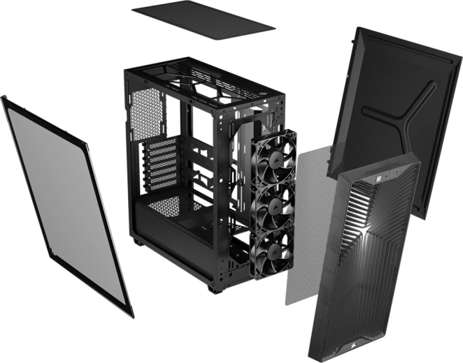 Compatibilidad con refrigeración líquida AIO de 360 mm