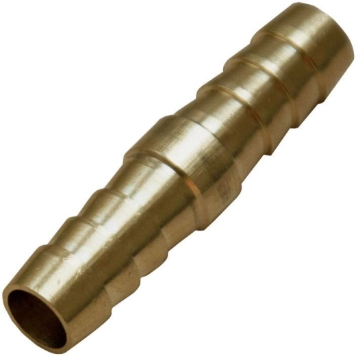 Conector recto para manguera de 8 mm de latón