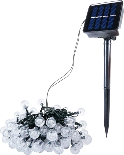 Alimentación solar e iluminación automática