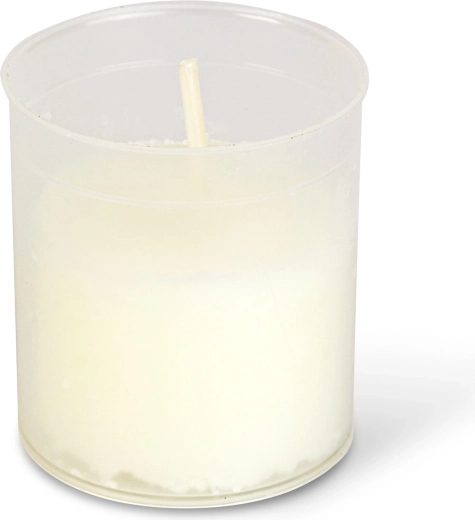 Set de 6 velas votivas blancas 5 × Ø 4,3 cm