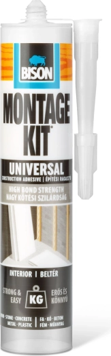 Adhesivo de montaje universal BISON Montagekit Universal 440 g