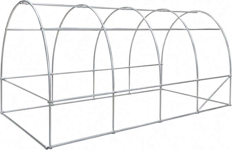 Estructura galvanizada resistente de 25 mm