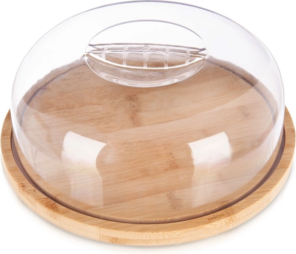 Tabla de servir de bambú con tapa 26 cm