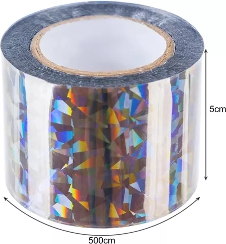 Efecto holográfico y material impermeable