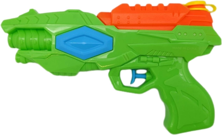 Pistola de agua 23 cm verde - 1 pieza