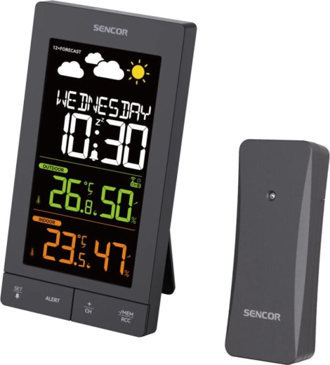 Medición inalámbrica de la temperatura exterior
