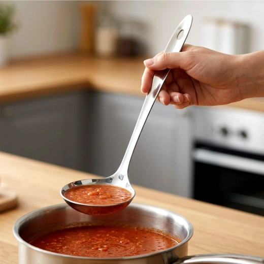 Servicio cómodo de sopas y salsas