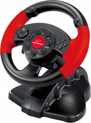 Volante de juego Esperanza High Octane para PC y PS3
