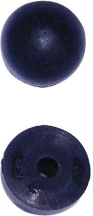 Juego de juntas de asiento del cabezal semirredondas 3/8" para grifos T12, EPDM, 5 uds.