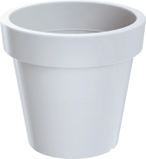 Maceta Lofly 15,8 cm blanca de plástico