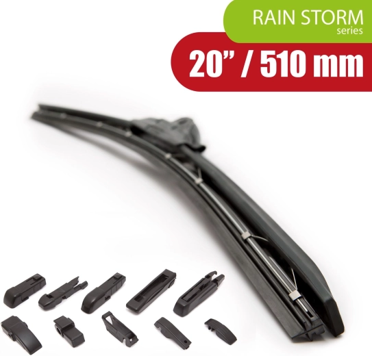 Limpiaparabrisas universal Rain Storm de 51 cm