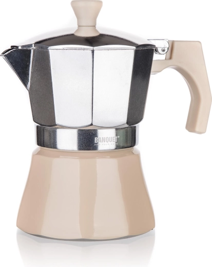 Cafetera moka CAMPI 6 tazas – marfil