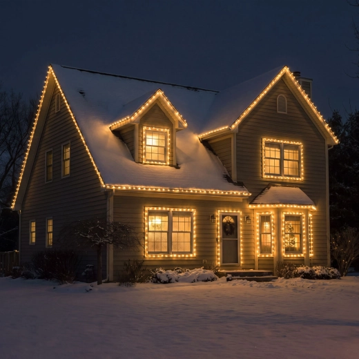 Iluminación para la casa y la fachada