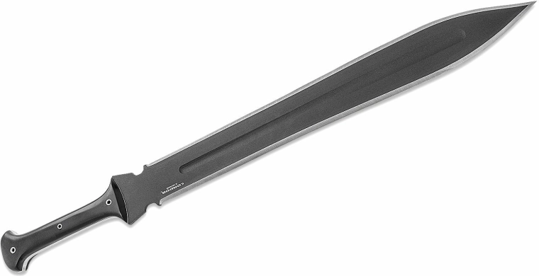 Espada táctica Condor Tactical Gladius 47 cm, negra, Micarta, funda Kydex
