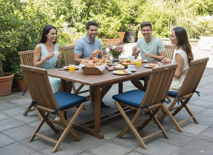 Estilo para el comedor y la terraza
