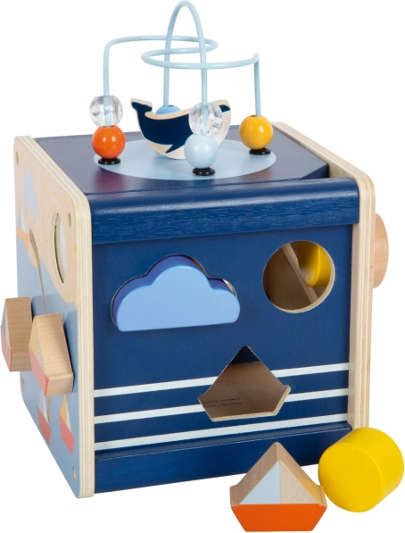 Cubo de motricidad para niños Océano de Small Foot