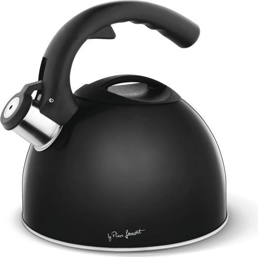 Tetera Cuivre 3 l, negra con silbato, para todo tipo de cocinas