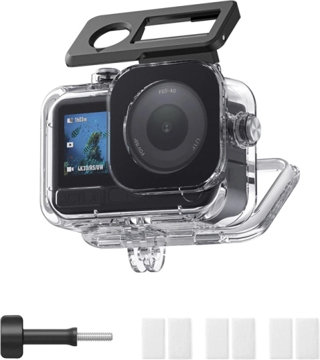 Carcasa protectora impermeable Telesin para DJI Osmo Action 6
