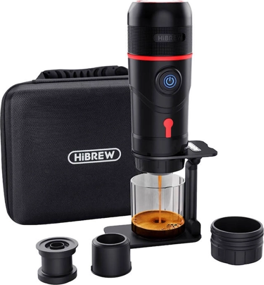 Cafetera portátil HiBREW H4 con funda 80W