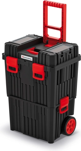 Maletín modular para herramientas con ruedas Heavy Kistenberg, 71 l