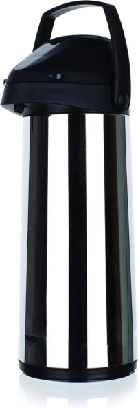 Termo de acero inoxidable con bomba Culinaria 1,9 l