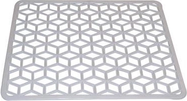 Alfombrilla de goma para fregadero 36 × 30 cm