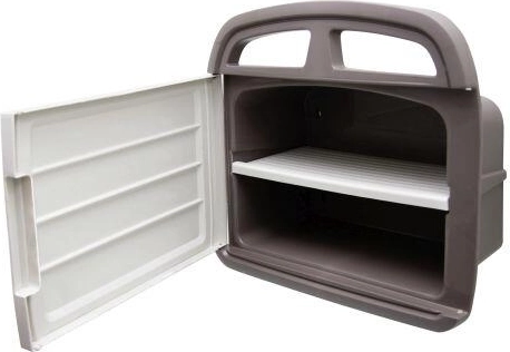 Soporte de plástico Deluxe para manguera de jardín 45 m