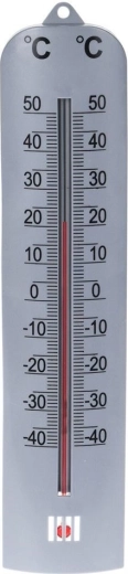 Termómetro analógico universal gris 27,5 cm