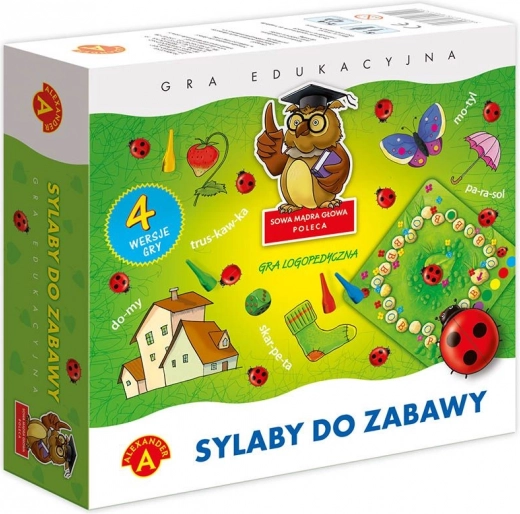 Alexander Juego educativo Búho cabeza lista – sílabas jugando