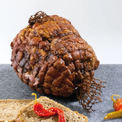 Resultado profesional al asar y ahumar