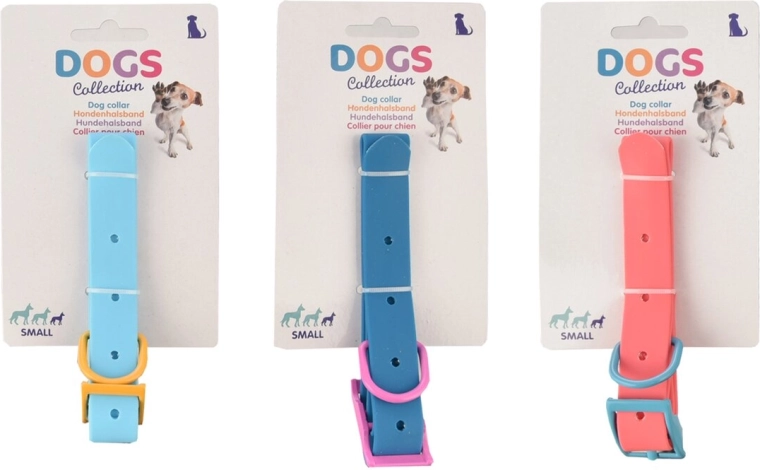 Collar de silicona para perro 40 cm (mix de 3 colores)