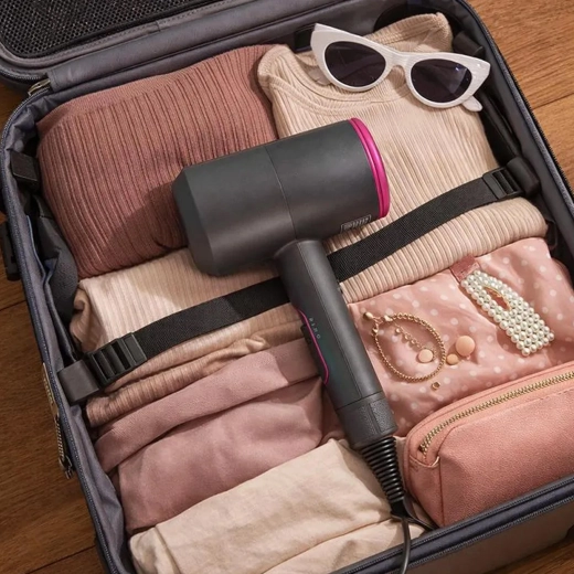 Diseño compacto adecuado también para viajar