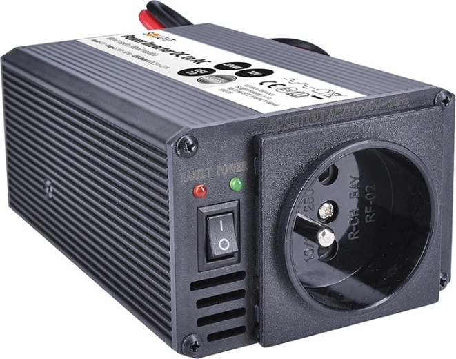 Potencia continua 200 W, pico 400 W
