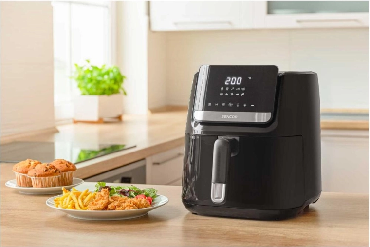 Fritura más saludable con aire caliente