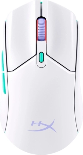 Ratón gaming inalámbrico HyperX Pulsefire Haste 2 Core blanco