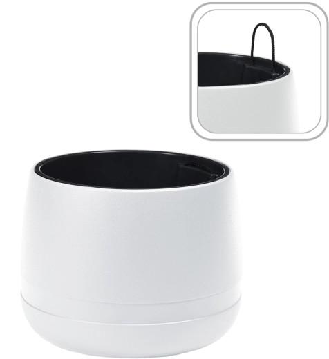 Maceta Koma Waza 42 cm blanca