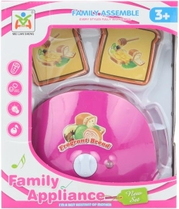 Tostadora infantil a pilas con luz y sonidos