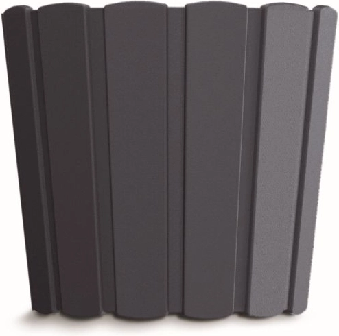 Maceta de plástico Boardee Basic 16,5 cm antracita
