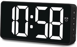 Despertador electrónico Bali con pantalla LED y termómetro